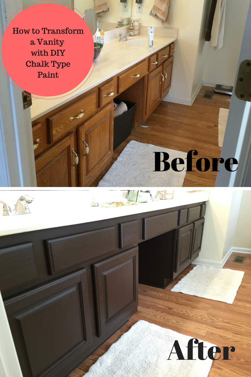 How To Paint Bathroom Vanity Top / 20+ Smartest Ways of Painting