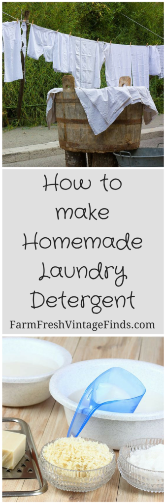 Homemade Laundry Detergent