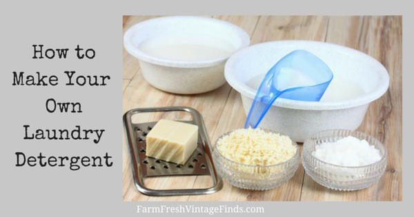 Make Homemade Laundry Detergent