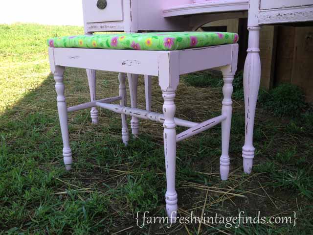 Pink vanity latex paint farm fresh vintage finds