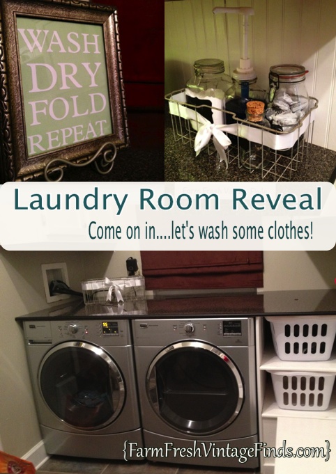 Laundry Room Reveal