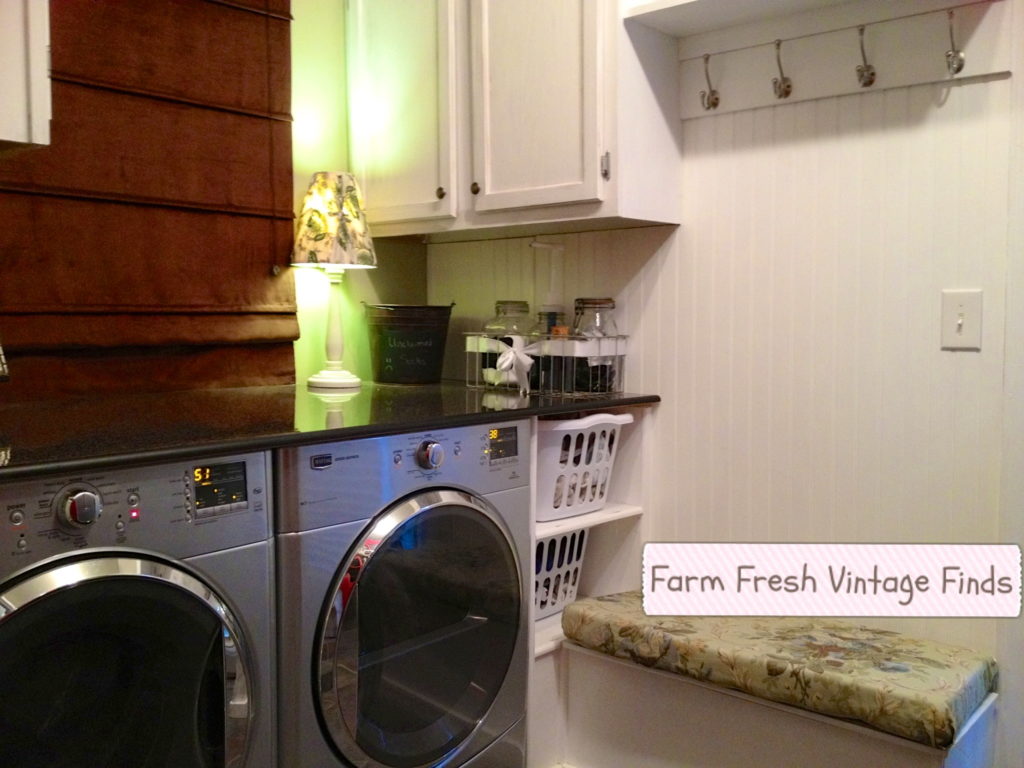 Farmhouse Laundry Room Reveal