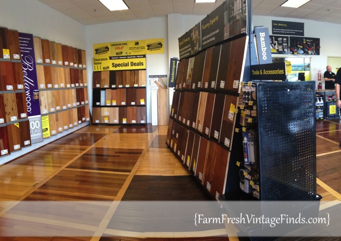 Lumber Liquidators Store Floor