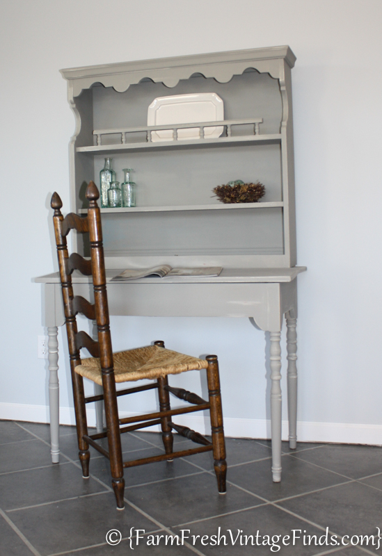 French Linen Desk