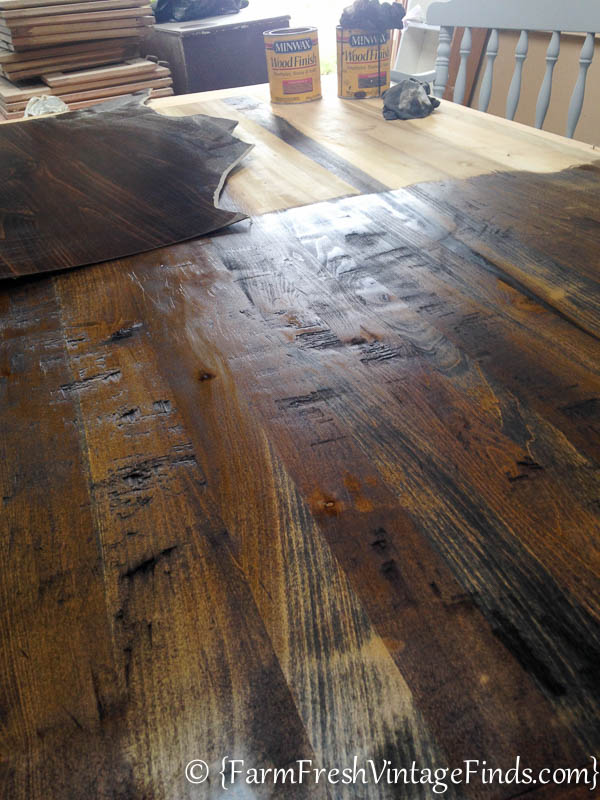 Refinishing a Farmtable-13