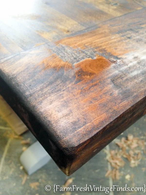 Refinishing a Farmtable-17