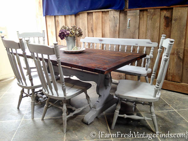 Refinishing a Farmtable-33