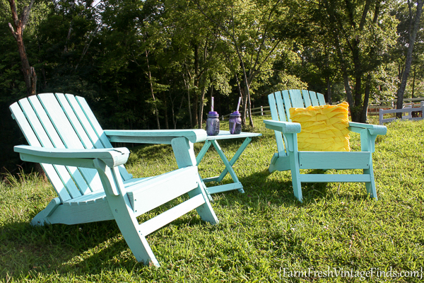 Painted Adirondack Chairs | HomeRight Finish Max | DIY Paint