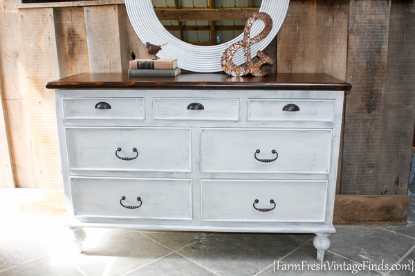 Updating Furniture with Chalk Type Paint