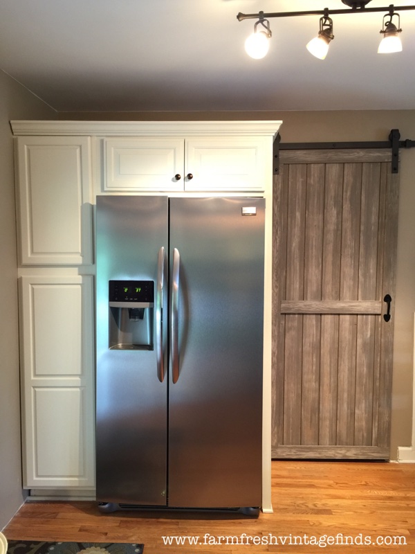 Cabinet with Barn Door