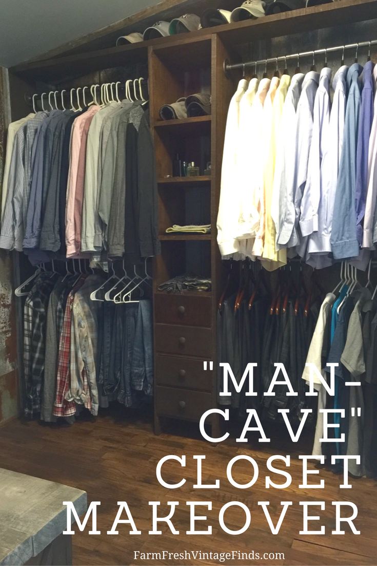 Man Cave Closet Makeover