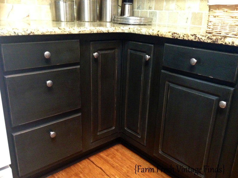 Painting Thermofoil Cabinets The Reveal Farm Fresh Vintage Finds