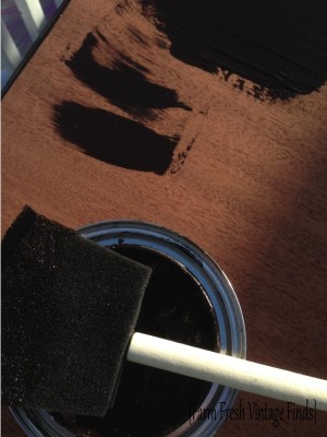 How to Transform a Dresser with Paint and Gel Stain Part 1