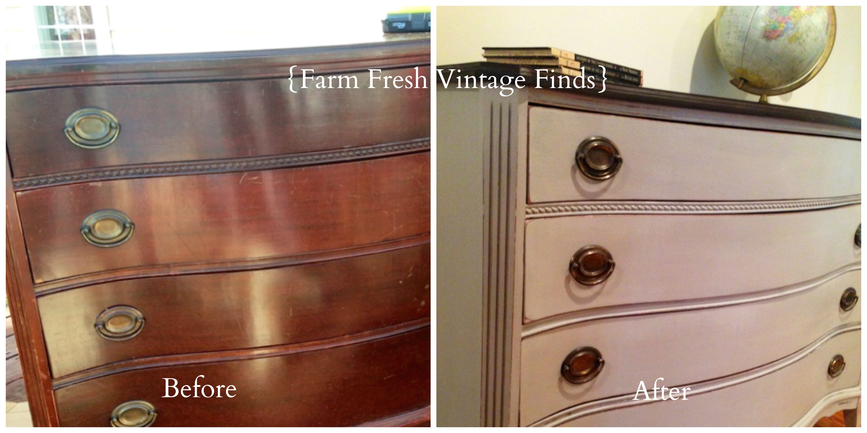 How to Transform a Dresser with Paint and Gel Stain Part 2 and Reveal