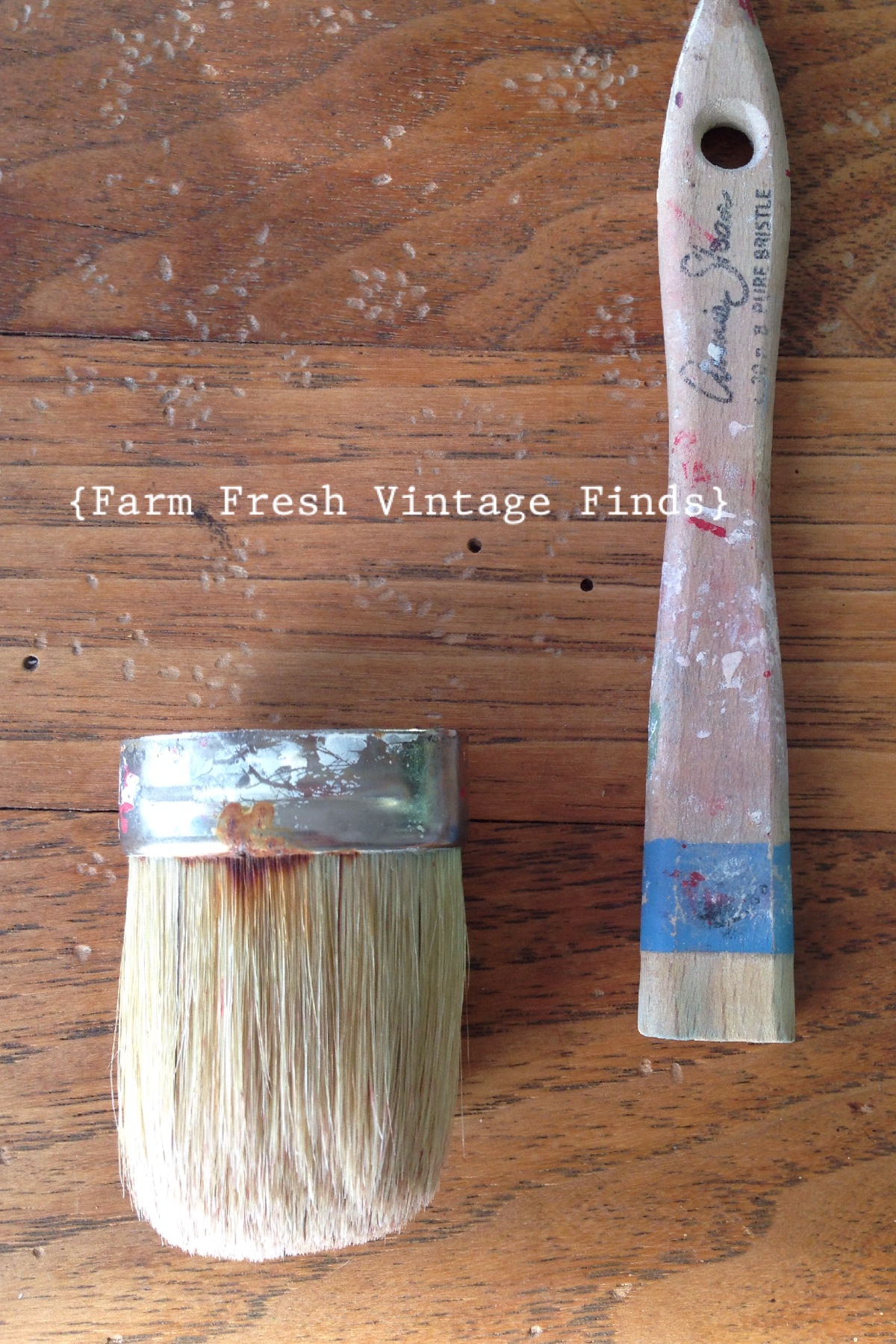 How I Fixed My Broken Annie Sloan Paint Brush with E6000 Glue