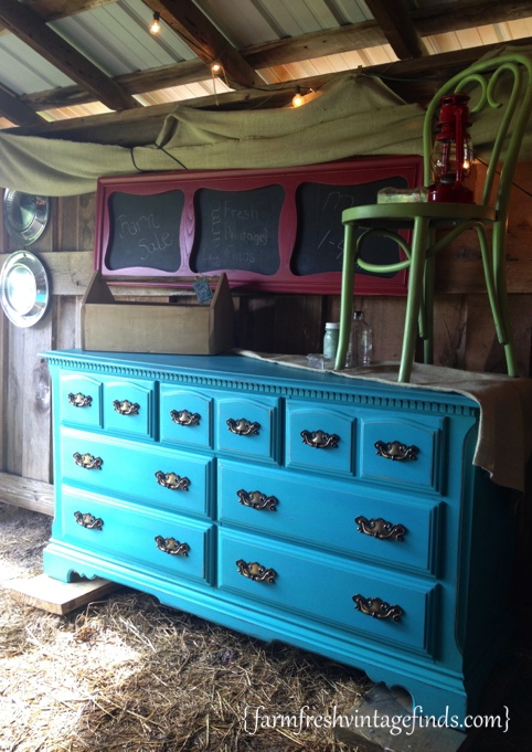 Turquoise Dresser 5