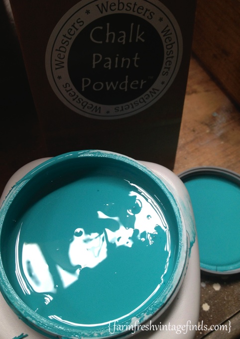 Turquoise Dresser Websters Paint