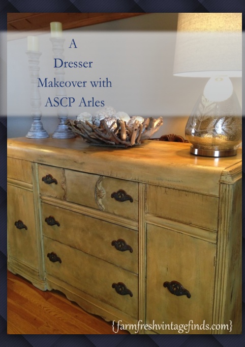 annie sloan chalk paint dresser