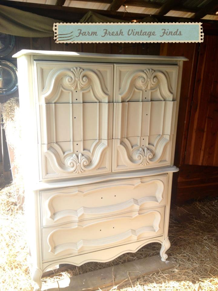 annie sloan country grey chest after 