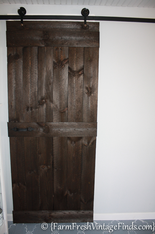 sliding barn door dog gate