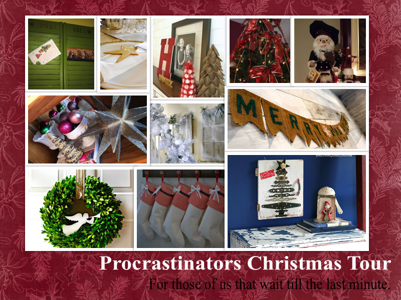 Procrastinators Christmas Home Tour and Giveaway