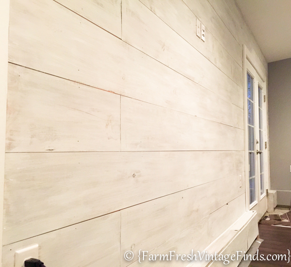 Whitewashed Plank Walls