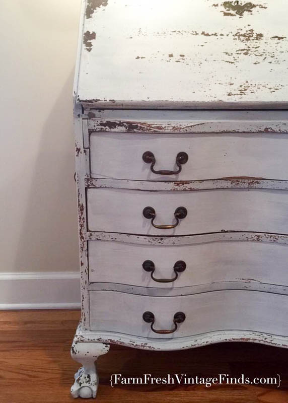 Distressed White Furniture Makeovers