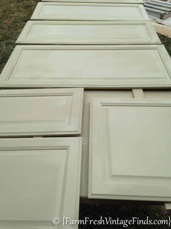 Kitchen Cabinets Painted with HomeRight Finish Max-44