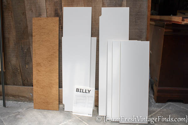 Billy Bookcase Upcycle