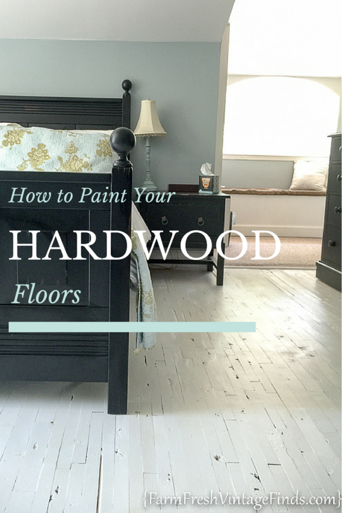 Painting your hardwood floors seems like a daunting task but in this post I'll show you how easy it can be with the right tools.