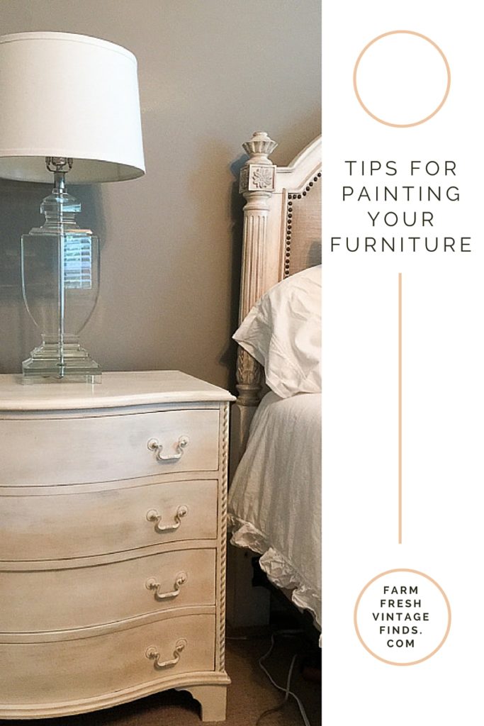Tip for painting furniture