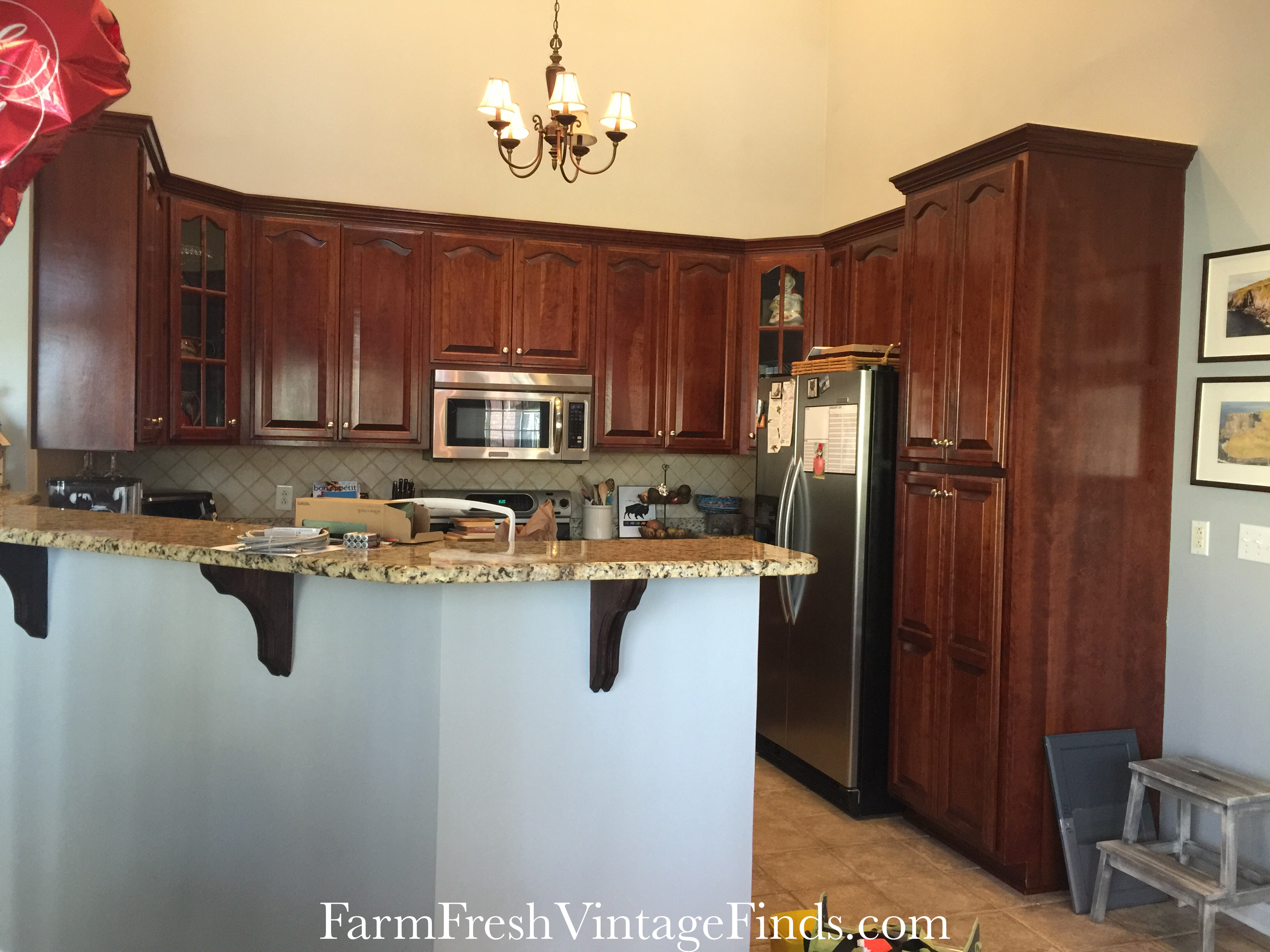 Painting Kitchen Cabinets with General Finishes Milk Paint ...