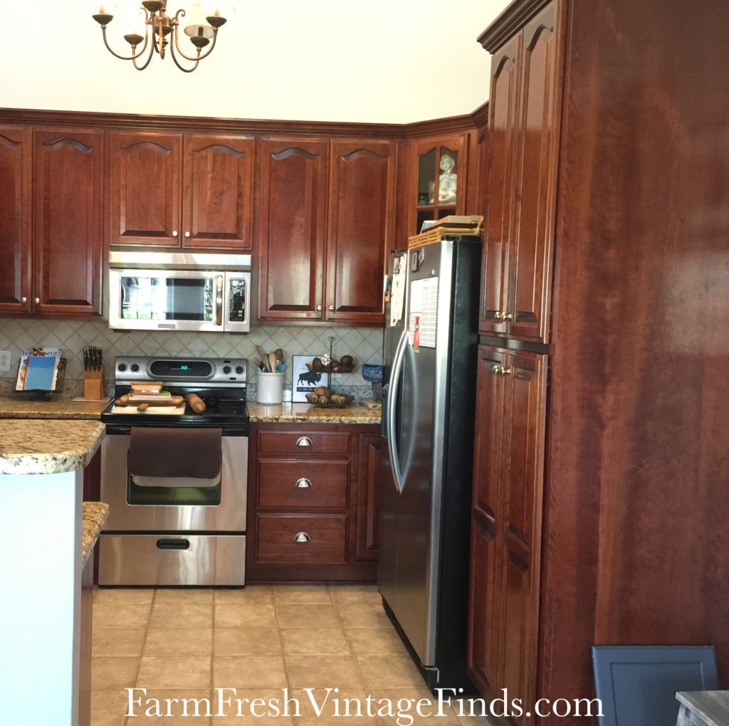 Painting Kitchen Cabinets with General Finishes Milk Paint ...