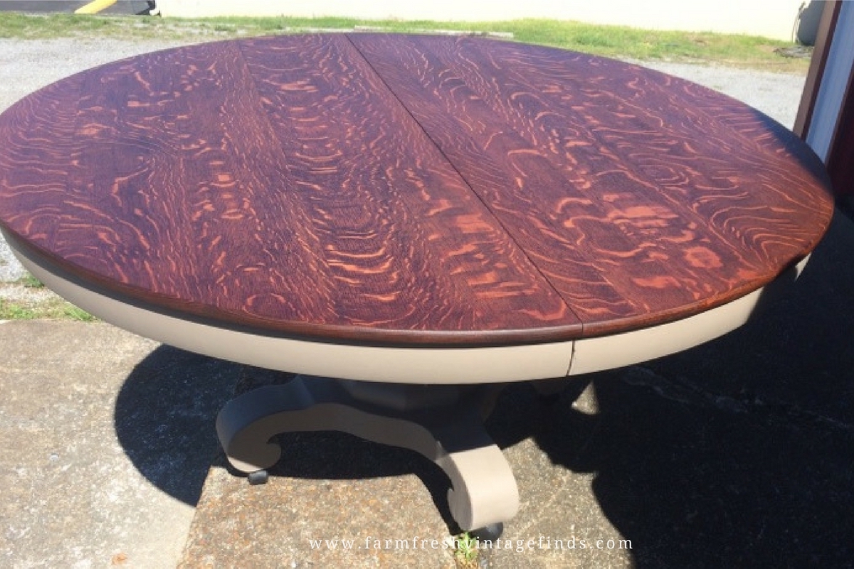 Staining an Heirloom Oak Table