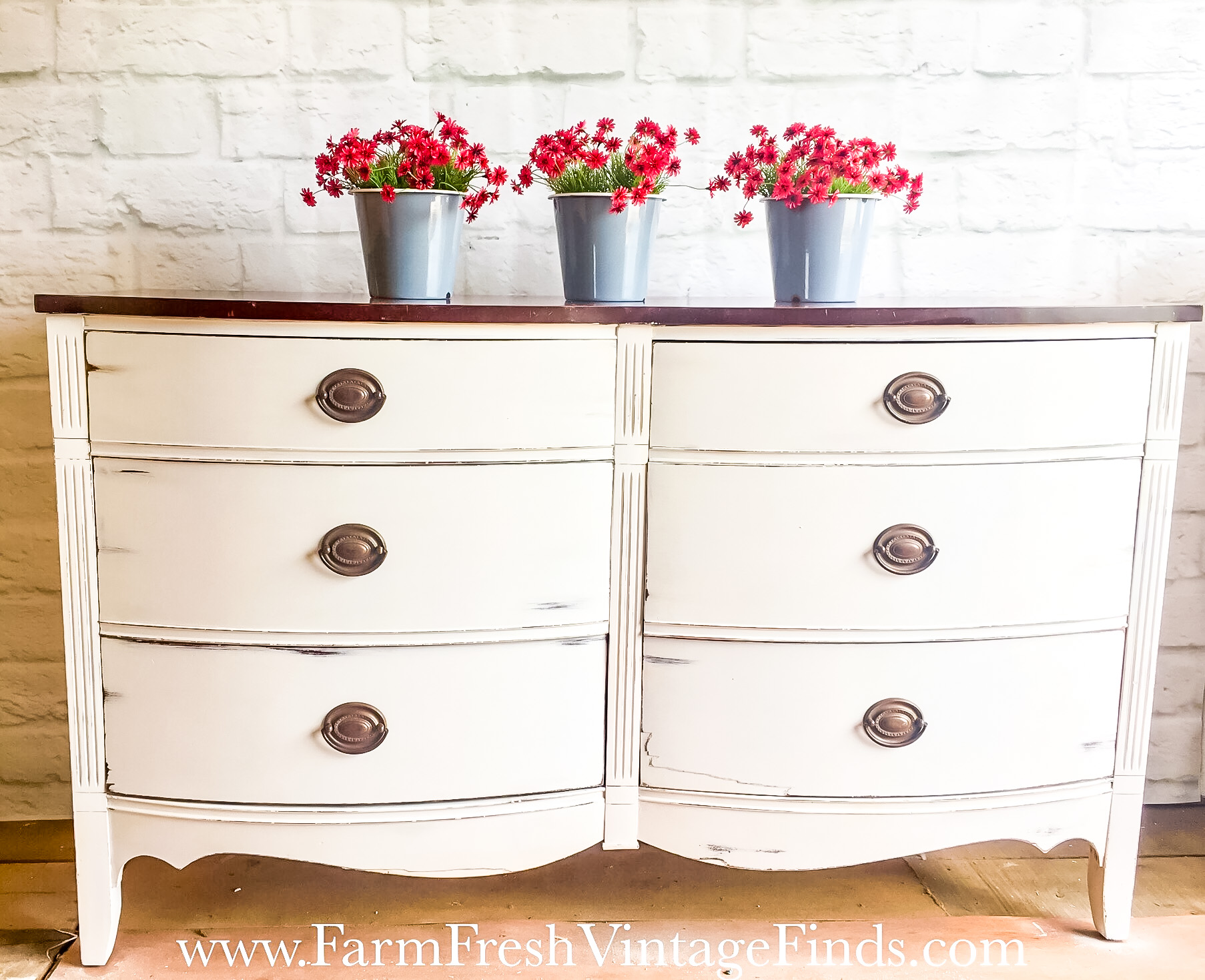 Painting Cherry Furniture with Annie Sloan Chalk Paint 